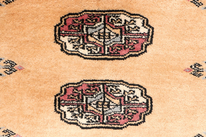 Moccasin Bokhara 2' 8 x 6' 3 - No. 46658 - ALRUG Rug Store