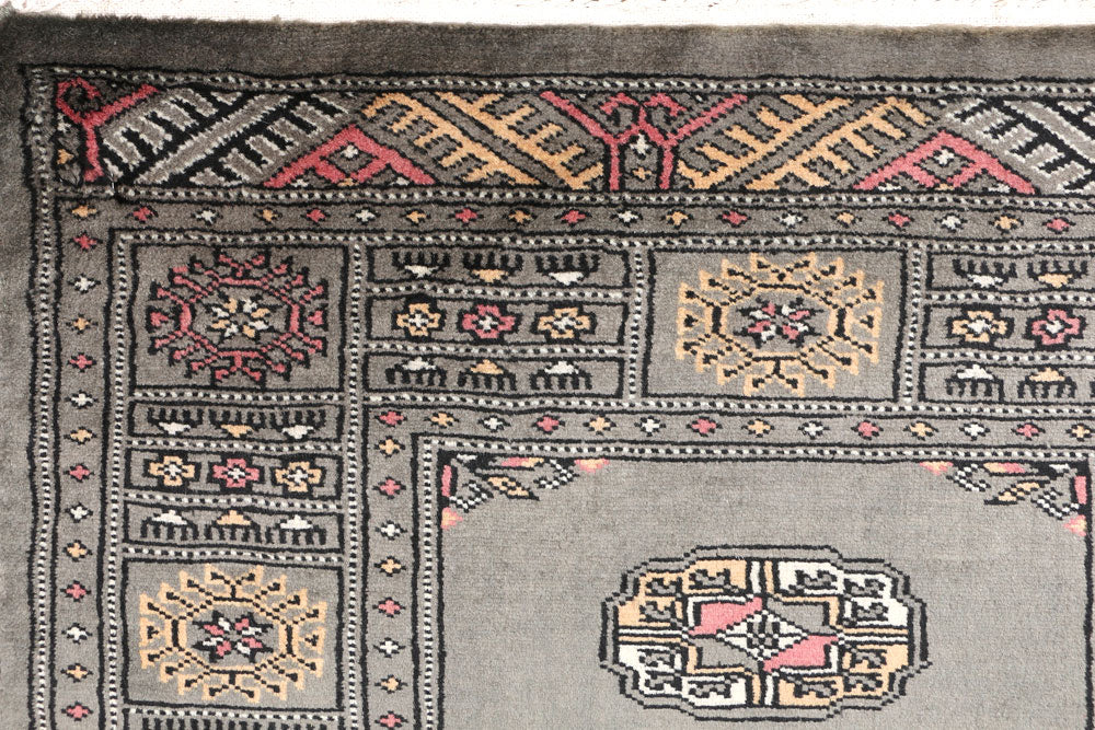 Dim Grey Bokhara 2' 6 x 6' 8 - No. 46660 - ALRUG Rug Store