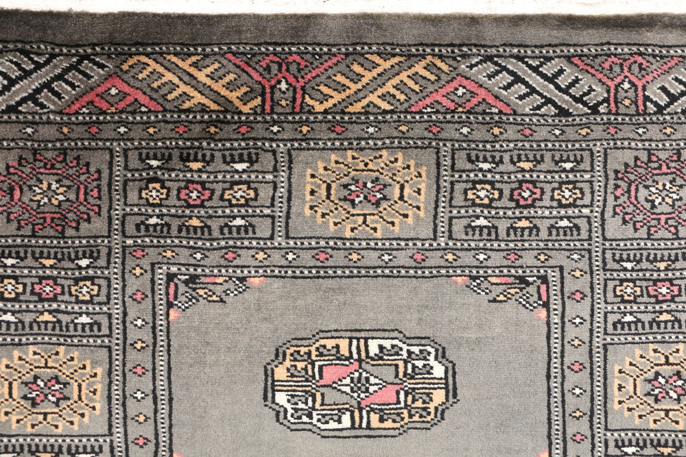 Dim Grey Bokhara 2' 6 x 6' 8 - No. 46660 - ALRUG Rug Store