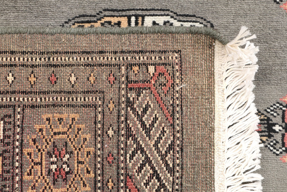 Dim Grey Bokhara 2' 6 x 6' 8 - No. 46660 - ALRUG Rug Store