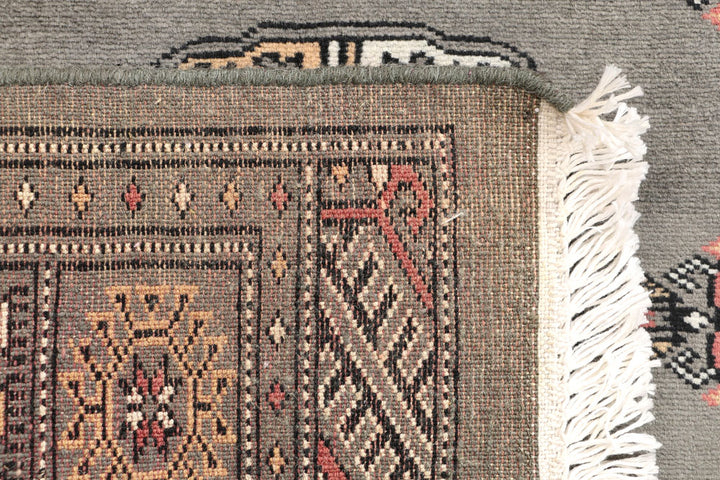 Dim Grey Bokhara 2' 6 x 6' 8 - No. 46660 - ALRUG Rug Store