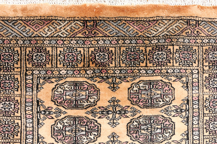 Moccasin Bokhara 2' 7 x 6' 6 - No. 46663 - ALRUG Rug Store