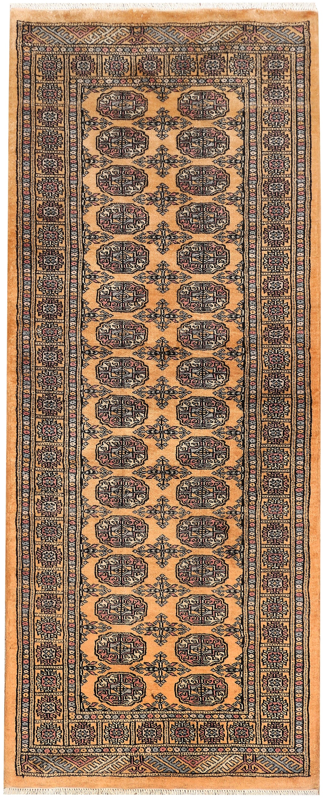 Moccasin Bokhara 2' 7 x 6' 6 - No. 46663 - ALRUG Rug Store