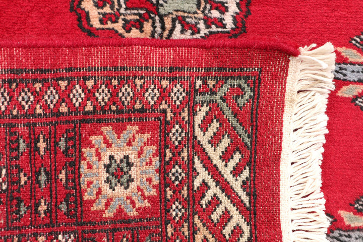 Dark Red Bokhara 2' 5 x 6' 7 - No. 46664 - ALRUG Rug Store