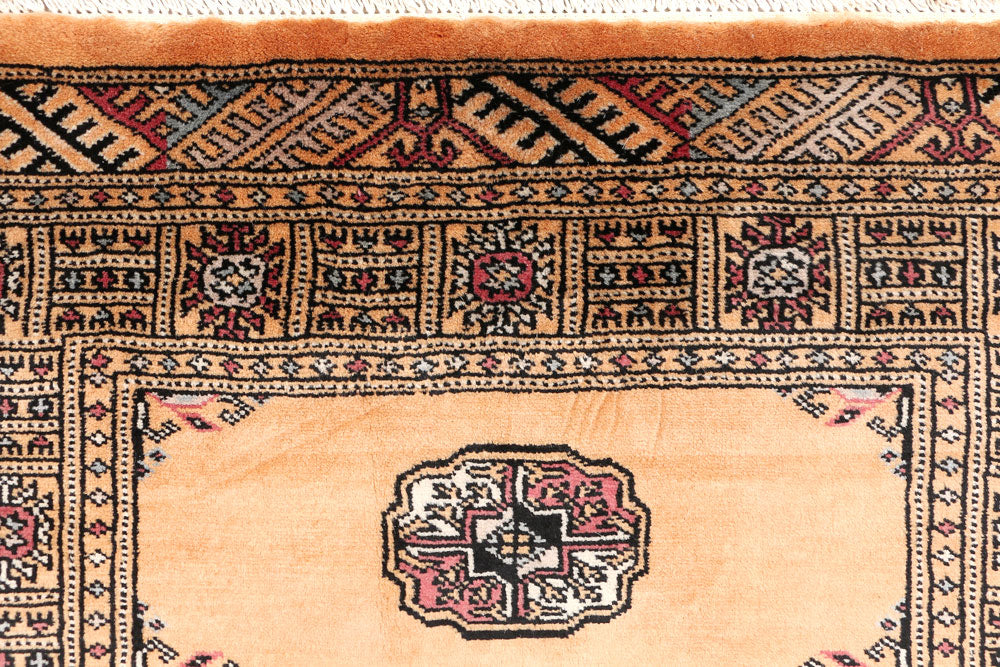 Moccasin Bokhara 2' 7 x 7' 1 - No. 46670 - ALRUG Rug Store