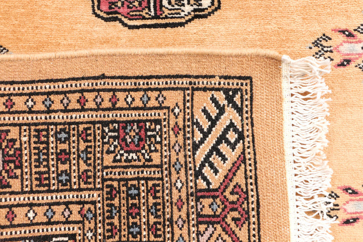Moccasin Bokhara 2' 7 x 7' 1 - No. 46670 - ALRUG Rug Store