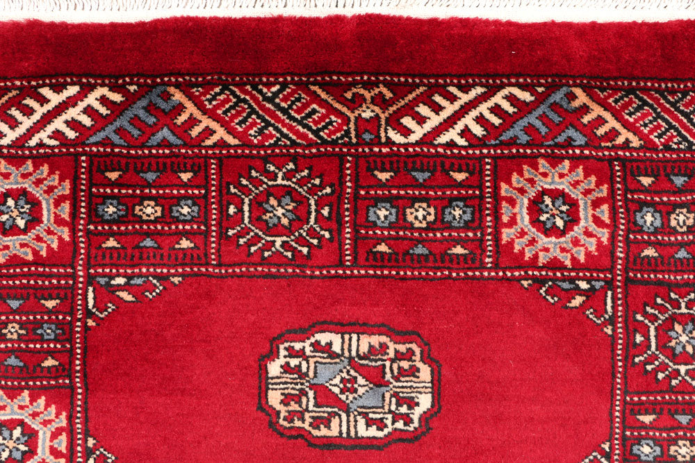 Dark Red Bokhara 2' 6 x 8' 2 - No. 46671 - ALRUG Rug Store
