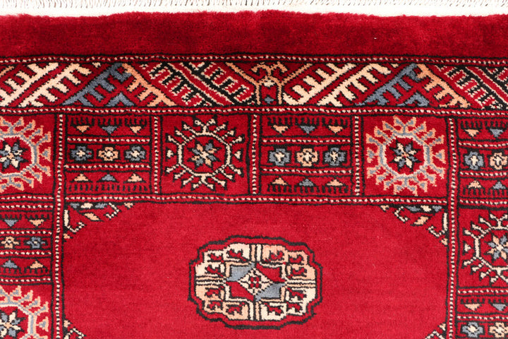 Dark Red Bokhara 2' 6 x 8' 2 - No. 46671 - ALRUG Rug Store