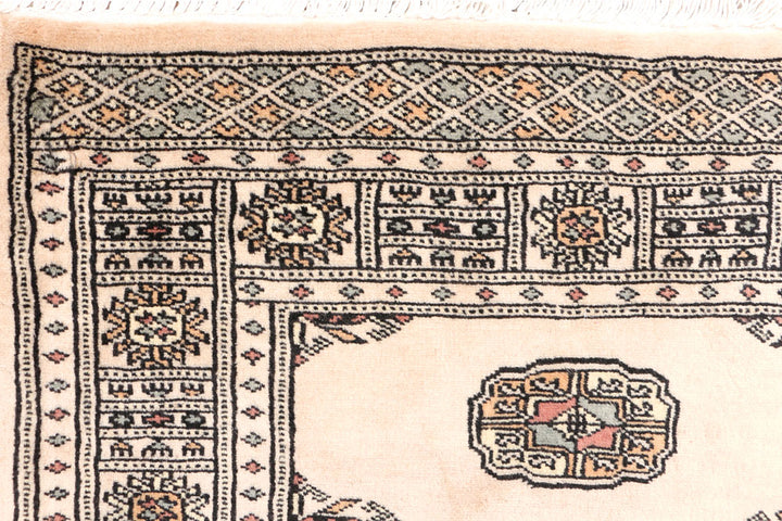 Wheat Bokhara 2' 7 x 8' 2 - No. 46676 - ALRUG Rug Store