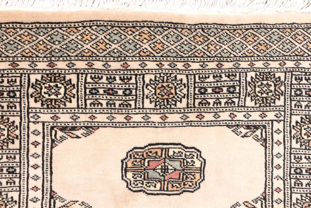 Wheat Bokhara 2' 7 x 8' 2 - No. 46676 - ALRUG Rug Store