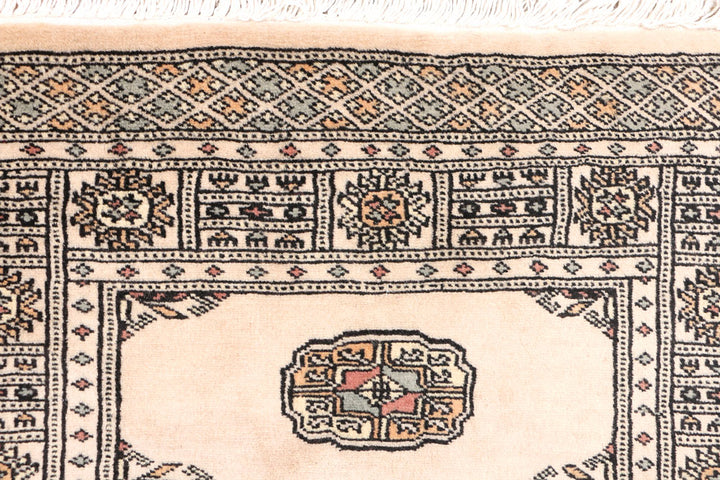 Wheat Bokhara 2' 7 x 8' 2 - No. 46676 - ALRUG Rug Store