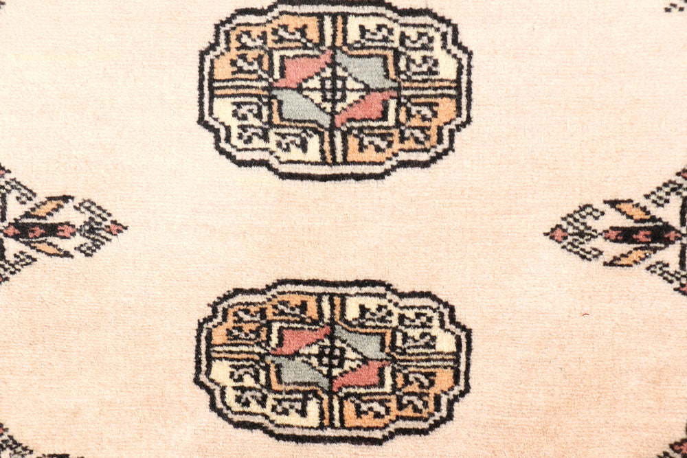 Wheat Bokhara 2' 7 x 8' 2 - No. 46676 - ALRUG Rug Store