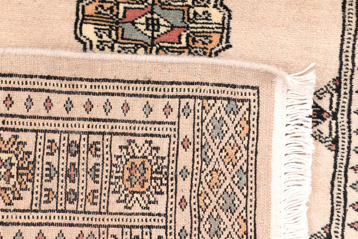 Wheat Bokhara 2' 7 x 8' 2 - No. 46676 - ALRUG Rug Store