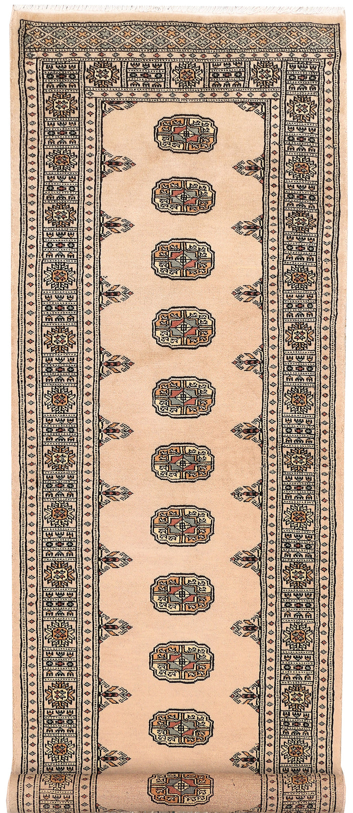 Wheat Bokhara 2' 7 x 8' 2 - No. 46676 - ALRUG Rug Store