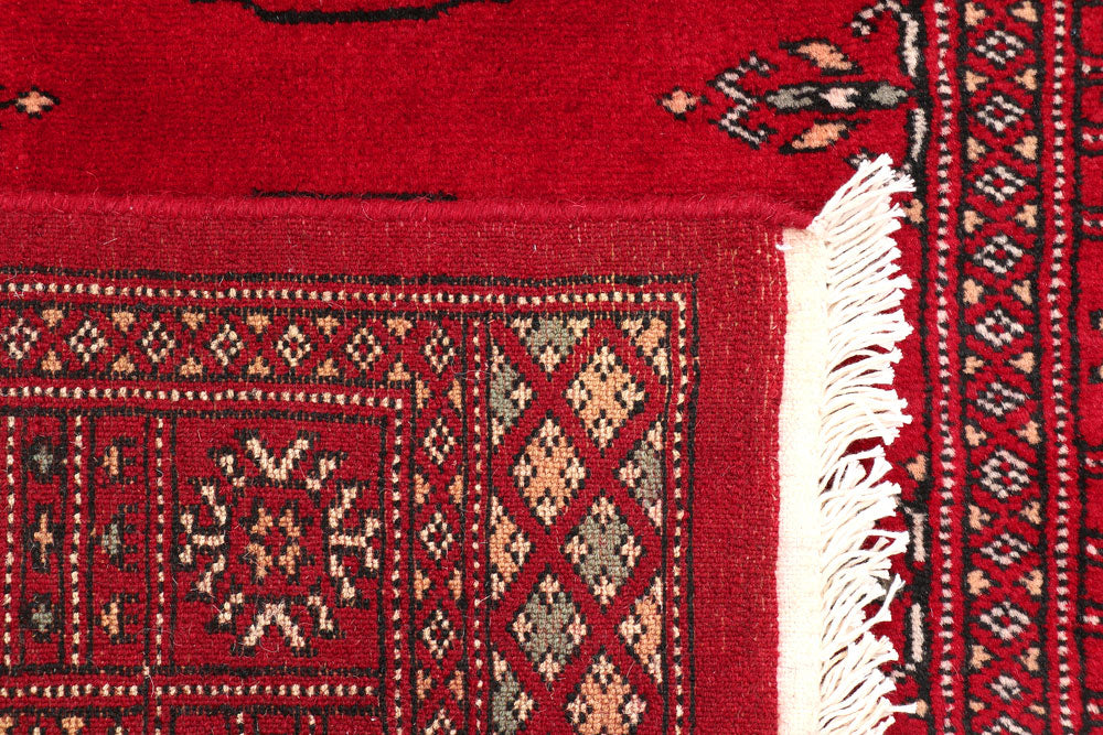 Dark Red Bokhara 2' 6 x 8' 2 - No. 46677 - ALRUG Rug Store