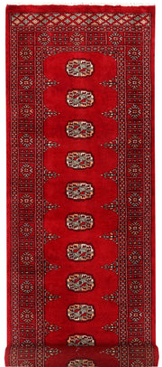 Dark Red Bokhara 2' 6 x 8' 2 - No. 46677 - ALRUG Rug Store