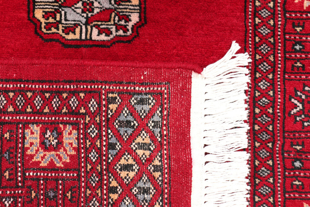 Dark Red Bokhara 2' 6 x 7' 11 - No. 46696 - ALRUG Rug Store