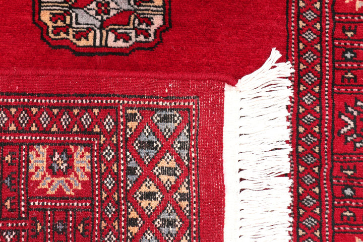 Dark Red Bokhara 2' 6 x 7' 11 - No. 46696 - ALRUG Rug Store