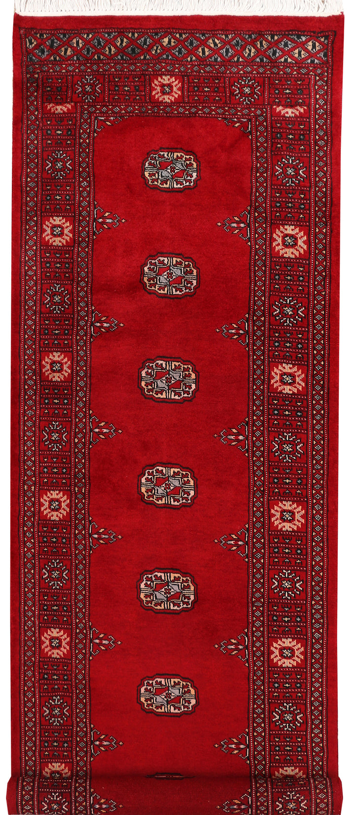 Dark Red Bokhara 2' 6 x 7' 11 - No. 46696 - ALRUG Rug Store