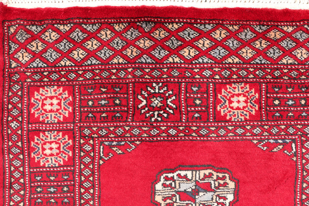 Dark Red Bokhara 2' 6 x 8' 3 - No. 46698 - ALRUG Rug Store