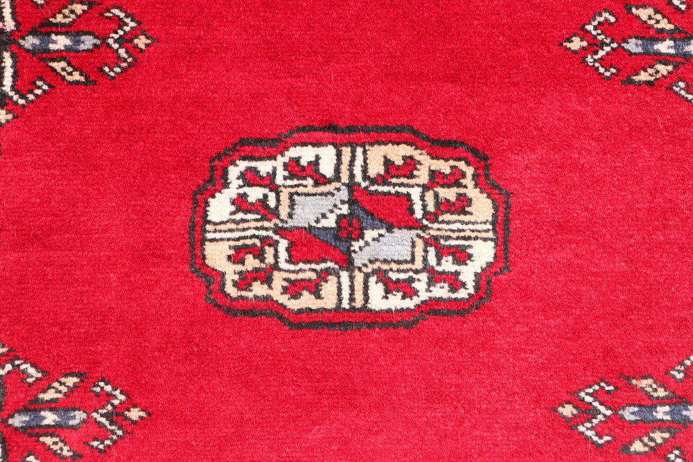 Dark Red Bokhara 2' 6 x 8' 3 - No. 46698 - ALRUG Rug Store