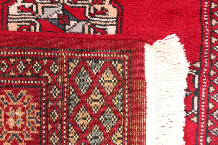 Dark Red Bokhara 2' 6 x 8' 3 - No. 46698 - ALRUG Rug Store