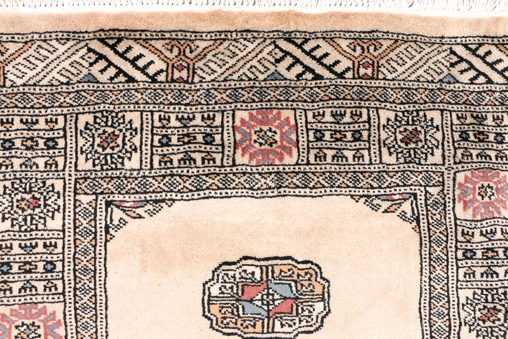 Wheat Bokhara 2' 7 x 8' 1 - No. 46704 - ALRUG Rug Store