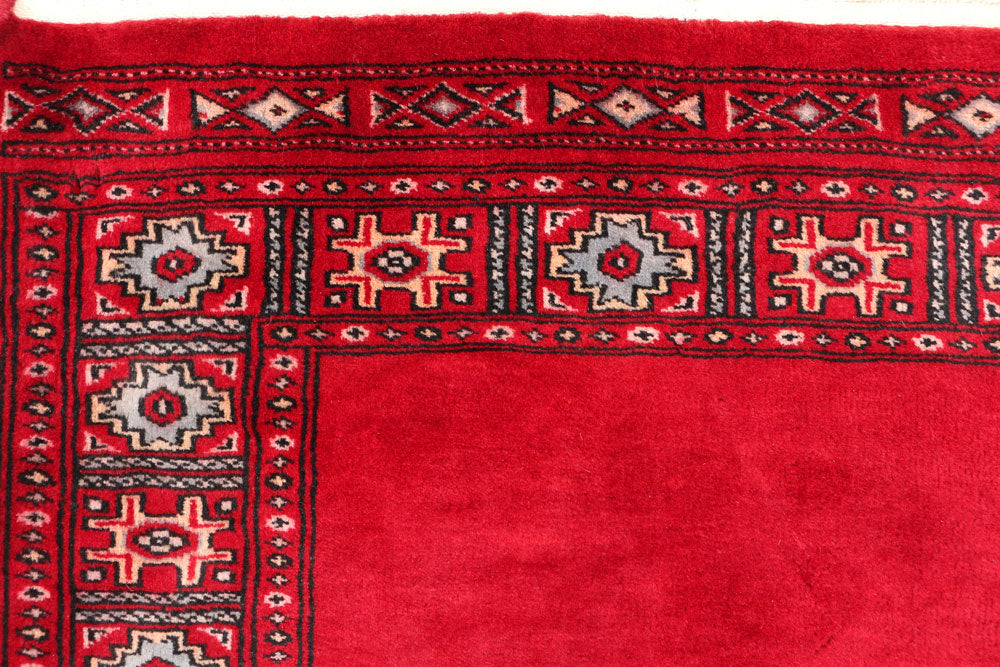 Dark Red Caucasian 2' 8 x 8' - No. 46706 - ALRUG Rug Store