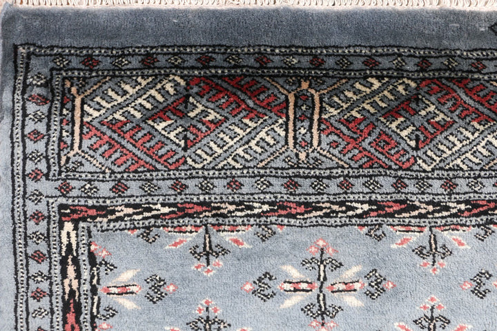 Light Slate Grey Butterfly 2' 6 x 8' 6 - No. 46711 - ALRUG Rug Store