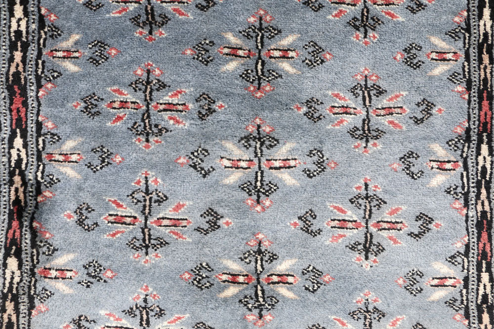 Light Slate Grey Butterfly 2' 6 x 8' 6 - No. 46711 - ALRUG Rug Store