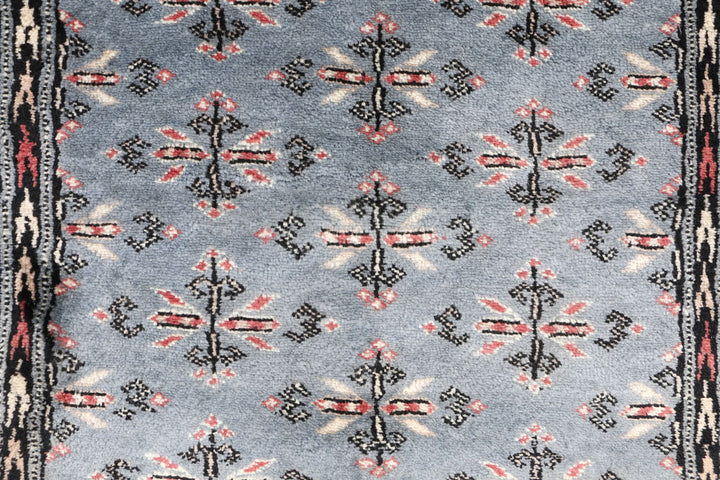 Light Slate Grey Butterfly 2' 6 x 8' 6 - No. 46711 - ALRUG Rug Store