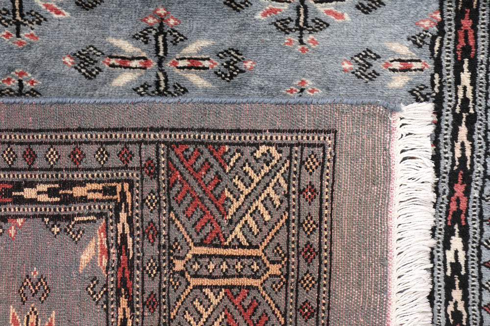 Light Slate Grey Butterfly 2' 6 x 8' 6 - No. 46711 - ALRUG Rug Store