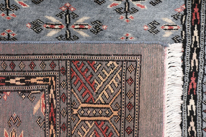 Light Slate Grey Butterfly 2'  6" x 8'  6" - No. QA48820