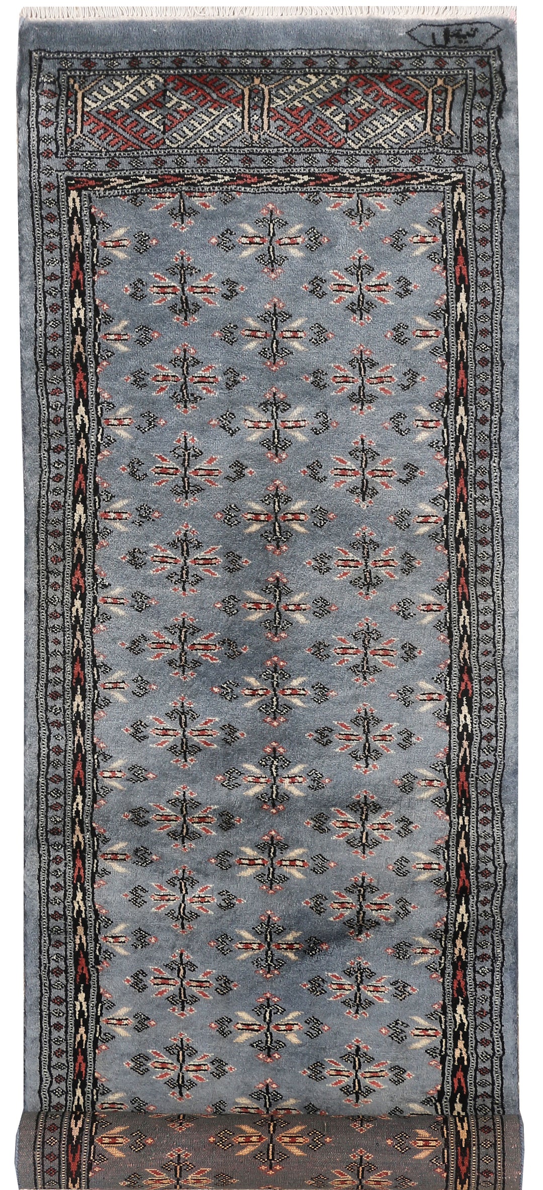 Light Slate Grey Butterfly 2' 6 x 8' 6 - No. 46711 - ALRUG Rug Store