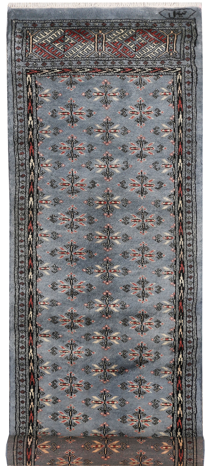 Light Slate Grey Butterfly 2'  6" x 8'  6" - No. QA48820