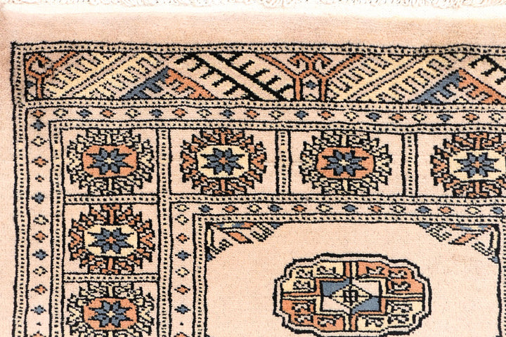 Wheat Bokhara 2' 6 x 7' 10 - No. 46720 - ALRUG Rug Store