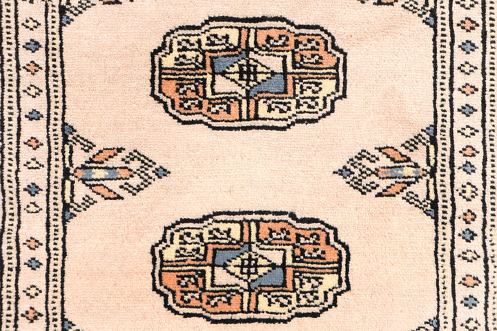 Wheat Bokhara 2' 6 x 7' 10 - No. 46720 - ALRUG Rug Store