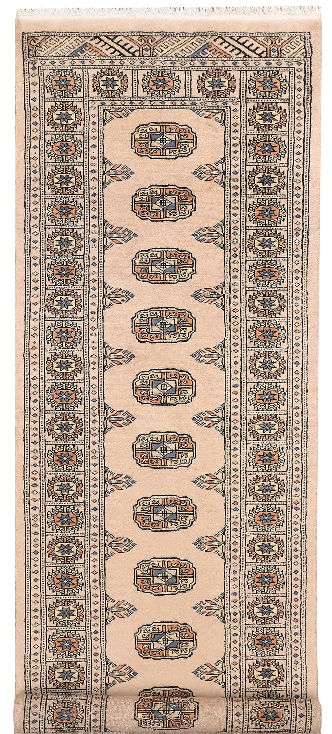 Wheat Bokhara 2' 6 x 7' 10 - No. 46720 - ALRUG Rug Store