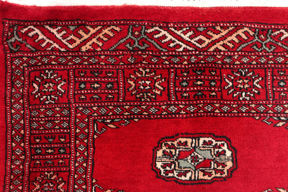 Dark Red Bokhara 2' 6 x 7' 10 - No. 46727 - ALRUG Rug Store
