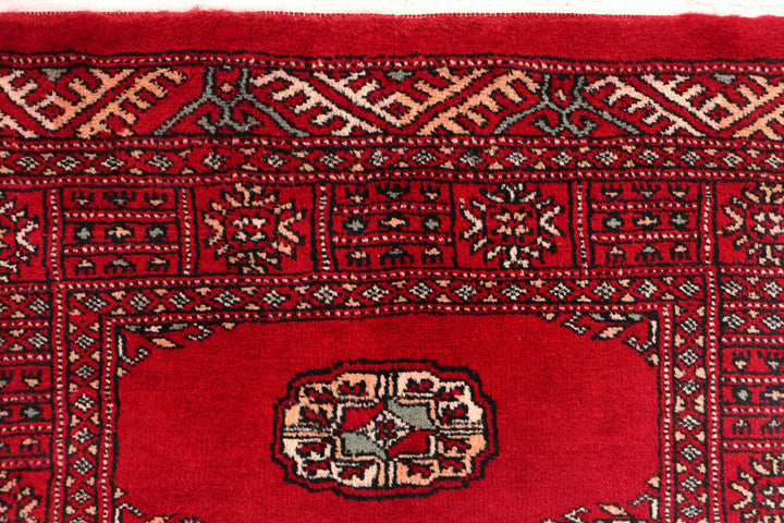 Dark Red Bokhara 2' 6 x 7' 10 - No. 46727 - ALRUG Rug Store