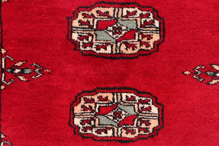 Dark Red Bokhara 2' 6 x 7' 10 - No. 46727 - ALRUG Rug Store