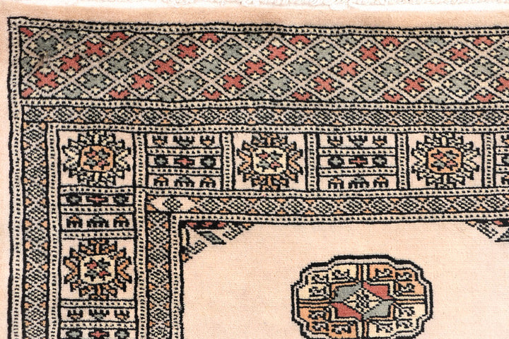 Wheat Bokhara 2' 7 x 8' 2 - No. 46728 - ALRUG Rug Store