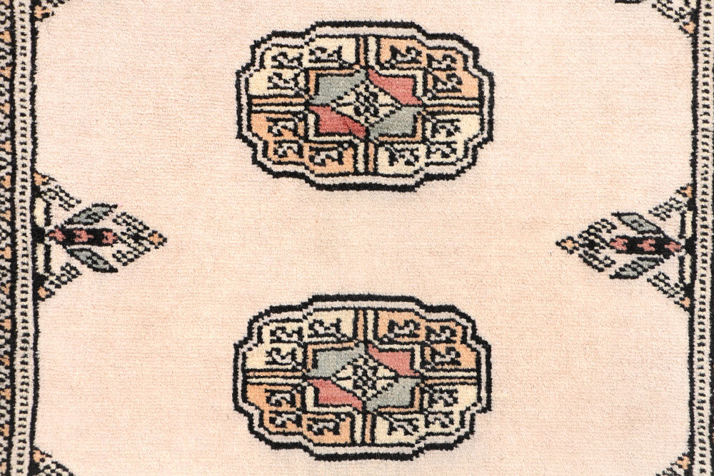 Wheat Bokhara 2' 7 x 8' 2 - No. 46728 - ALRUG Rug Store