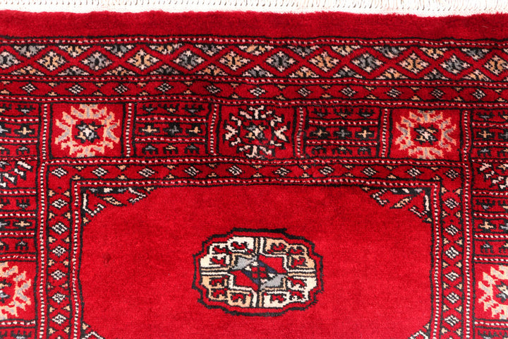 Dark Red Bokhara 2' 7 x 8' 8 - No. 46752 - ALRUG Rug Store