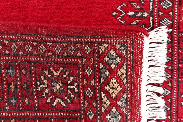 Dark Red Bokhara 2' 7 x 8' 8 - No. 46752 - ALRUG Rug Store