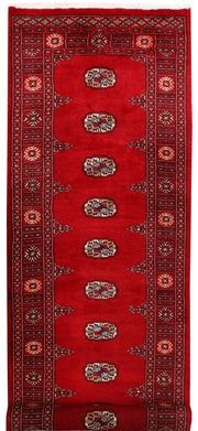 Dark Red Bokhara 2' 7 x 8' 8 - No. 46752 - ALRUG Rug Store