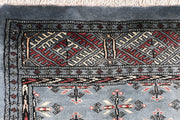 Light Slate Grey Butterfly 2' 6 x 8' 4 - No. 46765 - ALRUG Rug Store