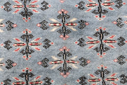 Light Slate Grey Butterfly 2' 6 x 8' 4 - No. 46765 - ALRUG Rug Store