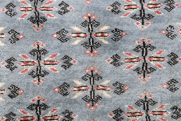 Light Slate Grey Butterfly 2' 6 x 8' 4 - No. 46765 - ALRUG Rug Store