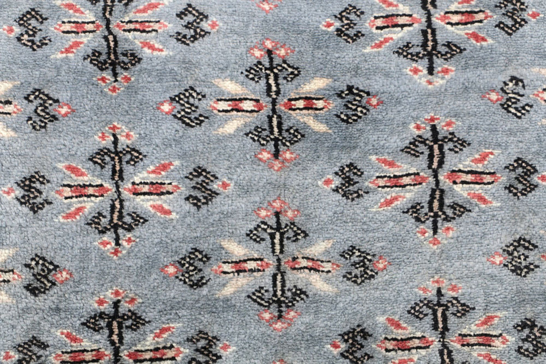 Light Slate Grey Butterfly 2'  6" x 8'  4" - No. QA13491